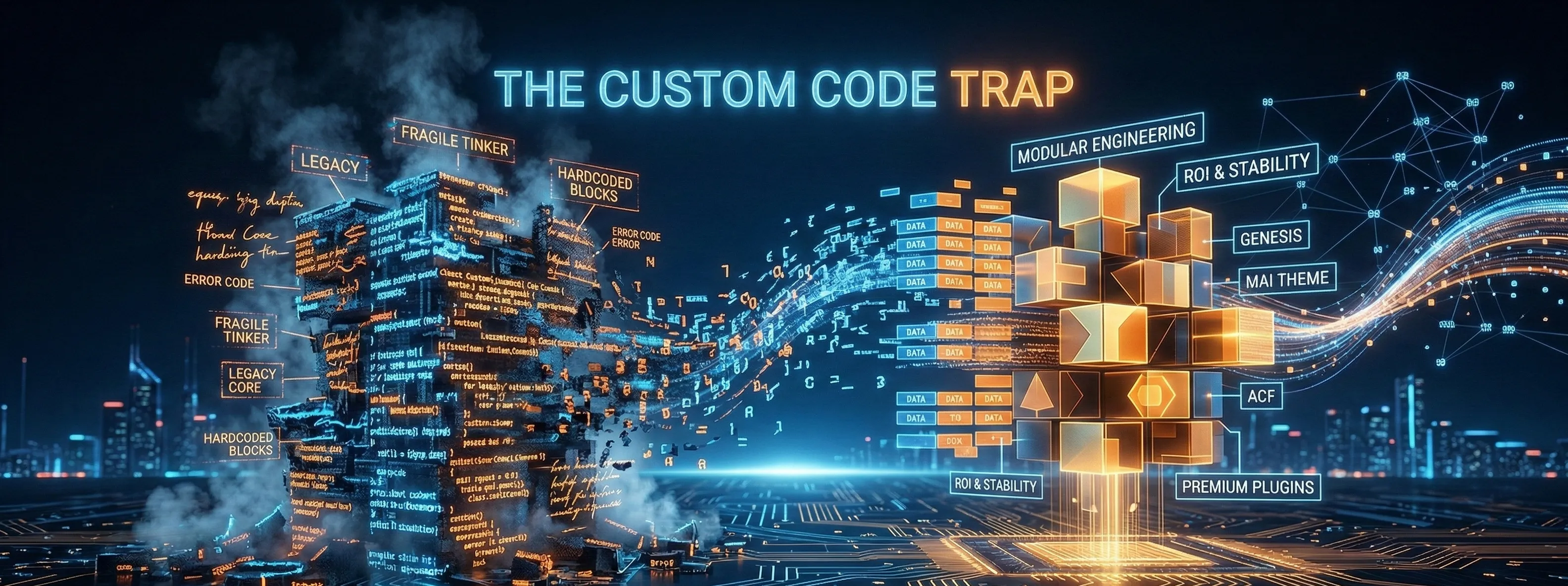 The Custom Code Trap: Why We Stopped Hardcoding and Evolved Our Architecture