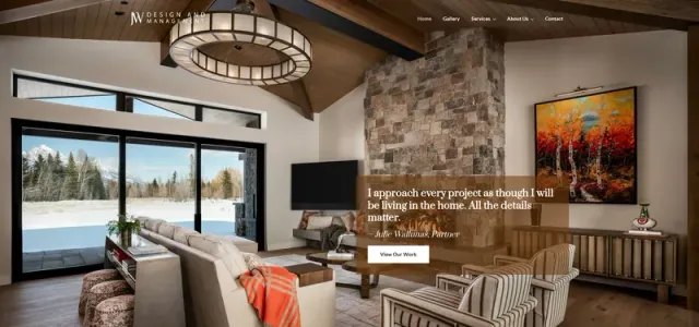JW DESIGN & MANAGEMENT: Home · Desktop
