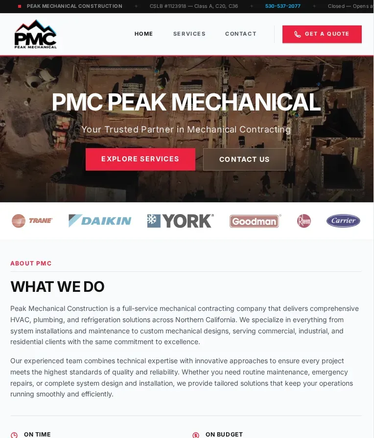 PMC PEAK MECHANICAL 2