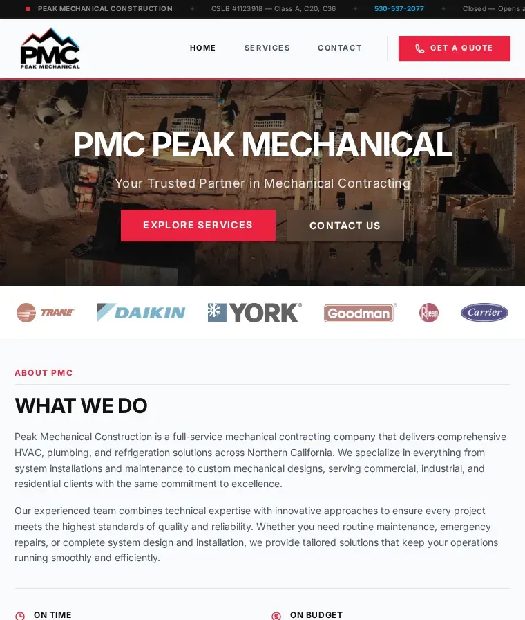 PMC PEAK MECHANICAL 2