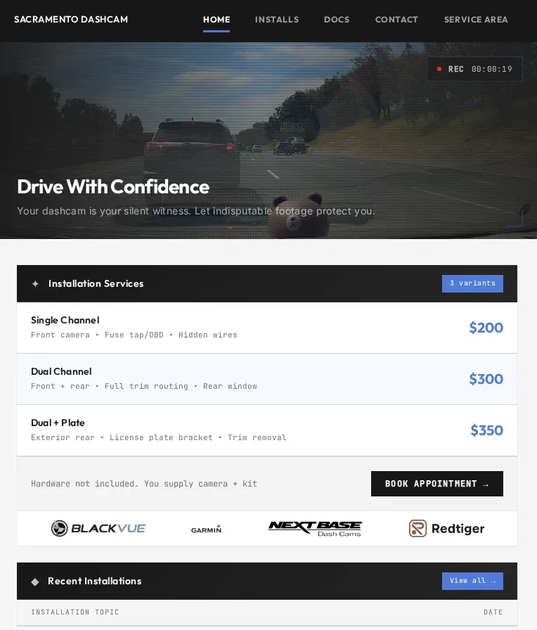 SAC DASHCAM 2