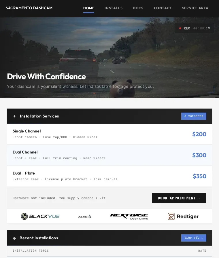 SAC DASHCAM 2